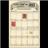 French Colonies Vintage Stamp Approval Card