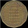 Image 2 : 1958 Britian 3p XF/AU