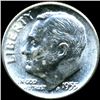 Image 1 : 1955D FDR Silver 10c MS64 Full Bands
