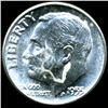 Image 1 : 1955D FDR Silver 10c MS64 Full Bands