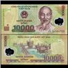 Image 1 : 2003 Vietnam 10000 Dong GEM Crisp Unc Note