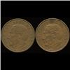 Image 1 : 1955 Mexico 10c VF/AU 2pcs