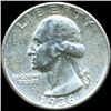 Image 1 : 1936 Washington 25c XF/AU
