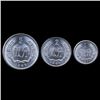 Image 2 : 1970-99 China 1-2-5 Fen Brilliant UNC Set of 3