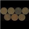 Image 1 : 1929-43 Mexico 1c VF/AU 7pcs