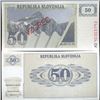 Image 1 : 1991 Slovenia 50 T Specimen GEM Crisp Unc Note