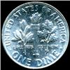 Image 2 : 1961 FDR Silver 10c MS64 Full Bands