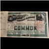 Rare 1880s Chicago Eastern Illinois Railroad Stock Certificate