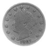 Image 1 : 1907 Better Grade Lib 5c Partial Liberty Showing
