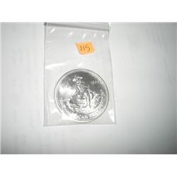 1984 ENGLEHARD 1OZ SILVER *AMERICAN PROSPECTOR* .999 FINE SILVER-MINT CONDITION!! SILVER COIN CAME O