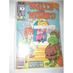 1986 MARCH #12 STAR COMICS *WALLY THE WIZARD* BOOK VALUE $9.00+!! COMIC CAME OUT OF SAFE!!