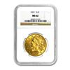 Image 1 : 1892 $10 Liberty Gold Eagle NGC MS62