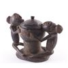 Image 1 : Yoruba Ajere Ifa Divination Bowl, Ketu Region, Republic