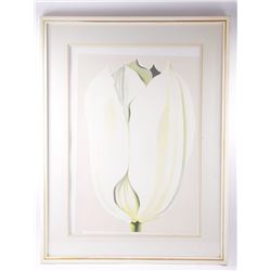 Lowell Nesbitt (1933-1993),  Tulip , signed lithograph