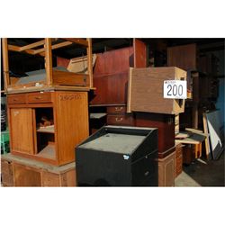 Misc. Desks, Cabinets, Credenzas, CENTRAL OFFICE LOCATION AND CONTACT INFORMATION: Reginald McKitt, 