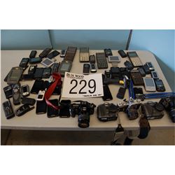 Misc. cameras, phones, barcode scanner, sci- calculators , CENTRAL OFFICE LOCATION AND CONTACT INFOR