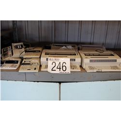 Misc. Typewriters, Calculators , CENTRAL OFFICE LOCATION AND CONTACT INFORMATION: Reginald McKitt, 3