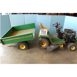 Riding Mower, Utility Trailer , CENTRAL OFFICE LOCATION AND CONTACT INFORMATION: Reginald McKitt, 33