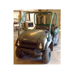 2010 KAWASAKI MULE 600 2x4 UTV VIN/SN:JK1AFEB13AB519615 - roll cage, dump bed, meter reading 3,193 h