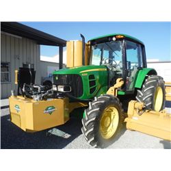 2010 JOHN DEERE 6330 MFWD FARM TRACTOR VIN/SN:654023 - 3 PTH, PTO, 1 hyd. remote, Diamond flail mowi