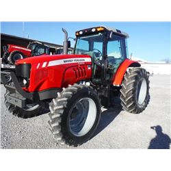 2011 MASSEY FERGUSON 5465 MFWD FARM TRACTOR VIN/SN:B075051 - 3 PTH, PTO, 3 hyd remotes, Dyna-4 trans