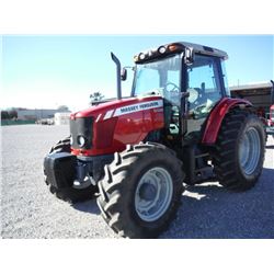 2009 MASSEY FERGUSON 5460 MFWD FARM TRACTOR VIN/SN:U236021 - 3 PTH, PTO, 3 hyd. remotes, Dyna-4 tran