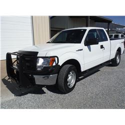 2014 FORD F150 PICKUP TRUCK VIN/SN:1FTEX1EM7EFB02628 - 4x4, ext. cab, V6 gas, A/T, P/S, A/C, Brush G