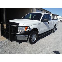 2014 FORD F150 PICKUP TRUCK VIN/SN:1FTEX1EM5EFB02627 - 4x4, ext. cab, V6 gas, A/T, P/S, A/C, Brush G