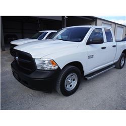 2013 DODGE RAM 1500 PICKUP TRUCK VIN/SN:1C6RR7FP6DS573447 - 4X4, crew cab, V8 gas, A/T, P/S, A/C, od