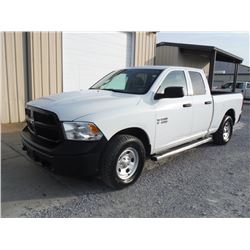 2013 DODGE RAM 1500 PICKUP TRUCK VIN/SN:1C6RR7FP3DS663820 - 4X4, crew cab, V8 gas, A/T, P/S, A/C, od