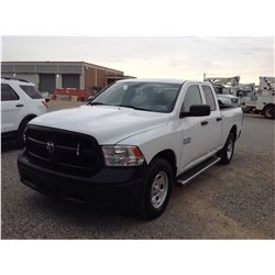 2013 DODGE RAM 1500 PICKUP TRUCK VIN/SN:1C6RR7FP6DS663813 - 4X4, crew cab, V8 gas, A/T, P/S, A/C, od