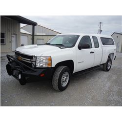 2012 CHEVROLET SILVERADO 2500 PICKUP TRUCK VIN/SN:1GC2KVCG0CZ219730 - 4x4, ext. cab, V8 gas, A/T, P/