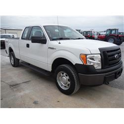 2012 FORD F150 PICKUP TRUCK VIN/SN:1FTEX1EM1CFB03643 - 4x4, ext. cab, V6 gas, A/T, P/S, A/C, odomete