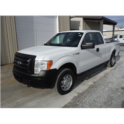 2012 FORD F150 PICKUP TRUCK VIN/SN:1FTEX1EM4CFB03653 - 4x4, ext. cab, V6 gas, A/T, P/S, A/C, odomete