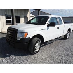 2012 FORD F150 PICKUP TRUCK VIN/SN:1FTEX1EM4CFC22593 - 4x4, ext. cab, V6 gas, A/T, P/S, A/C, odomete