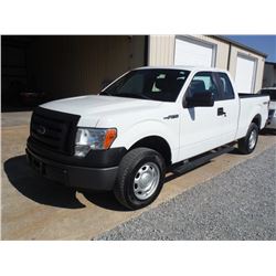 2012 FORD F150 PICKUP TRUCK VIN/SN:1FTEX1EMXCFC22596 - 4x4, ext. cab, V6 gas, A/T, P/S, A/C, odomete