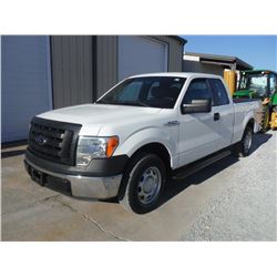 2012 FORD F150 PICKUP TRUCK VIN/SN:1FTEX1CM2CFB96479 - ext. cab, V6 gas, A/T, P/S, A/C, odometer rea