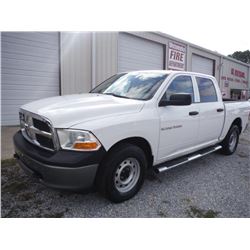 2011 DODGE RAM 1500 PICKUP TRUCK VIN/SN:1D7RV1CP0BS622134 - 4x4, crew cab, V8 gas, A/T, P/S, A/C, od