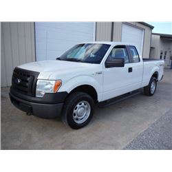 2011 FORD F150 PICKUP TRUCK VIN/SN:1FTEX1EM9BFB04246 - 4x4, ext. cab, V6 gas, A/T, P/S, A/C, odomete