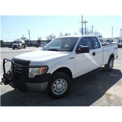 2011 FORD F150 PICKUP TRUCK VIN/SN:1FTEX1EM6BFB04236 - 4x4, ext. cab, V6 gas, A/T, P/S, A/C, winch, 