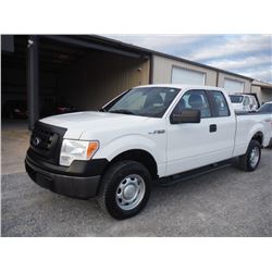 2011 FORD F150 PICKUP TRUCK VIN/SN:1FTEX1EM4BFB04252 - 4x4, ext. cab, V6 gas, A/T, P/S, A/C, odomete
