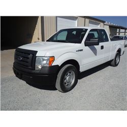 2010 FORD F150 PICKUP TRUCK VIN/SN:1FTFX1CV9AFC63315 - ext. cab, V8 gas, A/T, P/S, A/C, odometer rea