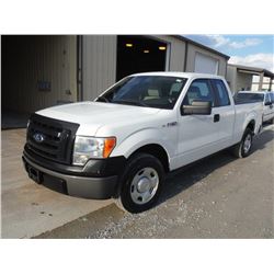 2009 FORD F150 PICKUP TRUCK VIN/SN:1FTRX12V79KB35818 - ext. cab, V8 gas, A/T, P/S, A/C, odometer rea