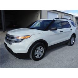2011 FORD EXPLORER SUV VIN/SN:1FMHK8B8OBGA94174 - 4x4, V6 gas, A/T, P/S, A/C, odometer reading 73,97
