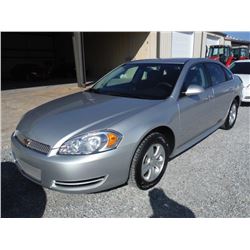 2012 CHEVROLET IMPALA VIN/SN:2G1WF5E30C1258223 - V6 gas, A/T, P/S, A/C, odometer reading 106,543 mil