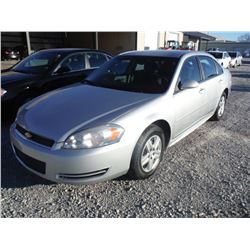2011 CHEVROLET IMPALA VIN/SN:2G1WF5EK7B1132947 - V6 gas, A/T, P/S, A/C, odometer reading 115,918 mil
