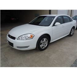 2011 CHEVROLET IMPALA VIN/SN:2G1WF5EK9B1134067 - V6 gas, A/T, P/S, A/C, odometer reading 143,652 mil