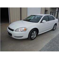 2011 CHEVROLET IMPALA VIN/SN:2G1WF5EK4B1132923 - V6 gas, A/T, P/S, A/C, odometer reading 144,805 mil