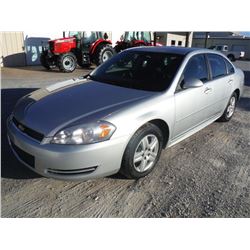 2011 CHEVROLET IMPALA VIN/SN:2G1WF5EK9B1133338 - V6 gas, A/T, P/S, A/C, odometer reading 145,333 mil