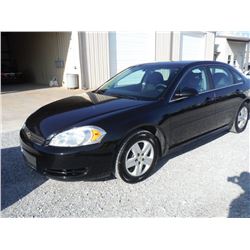 2011 CHEVROLET IMPALA VIN/SN:2G1WF5EK2B1133746 - V6 gas, A/T, P/S, A/C, odometer reading 152,468 mil